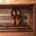 Coffre à chaussures banquette