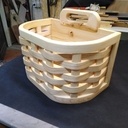 Panier en frêne et sapin