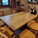 Rénovation vieille table à manger