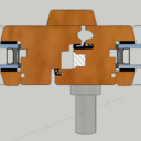 Menuiseries 2D   58 mm 4/12/4  et 4/16/4
