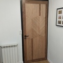 Porte d'entrée relookée