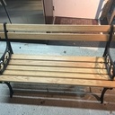 Restauration d'un banc en chêne