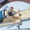 La perceuse verticale ou colonne version DIY