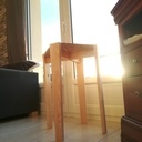 Tabouret chêne et sapin