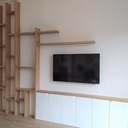 Bibliothèque / meuble TV