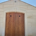 "Grande" porte de hangar en pierres de taille