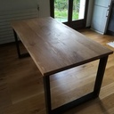 Table en chêne massif