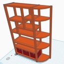 Bibliothèque asymétrique