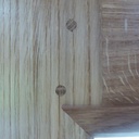 Porte d'entrée en chêne