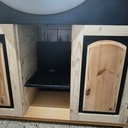 Meuble evier salle de bain.