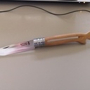 Opinel poisson en merisier et lame carbone