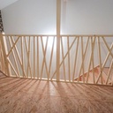 Garde corps déstructuré