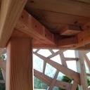 Table extérieure cèdre