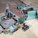 Rénovation d'une vieille dégauchisseuse inconnue.