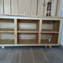Meuble bas et claustra