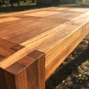 Table basse en hêtre