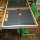 Passe trappe jeu en bois