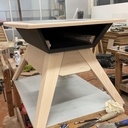 Table basse en arêtier