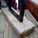 Lampe bois métal modèle 1