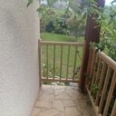 Garde au corps en chêne.