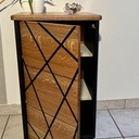 Chiffonnier chêne et valchromat