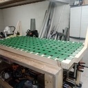 Un canapé en Chevrons