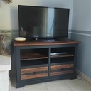 Relooking meuble TV  avec de l'epoxy
