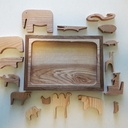 Puzzle animalier Enzo Mari