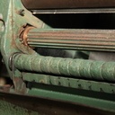 vue de l'entrée de la raboteuse, coté mortaiseuse