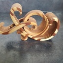 Sculpture imbriquée.