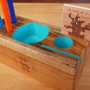 Pot de crayons et support de business card ...