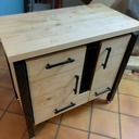 Acier, Valchromat et érable