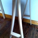 Tréteaux en lattes de sommier