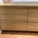 Meuble salle de bain Chêne