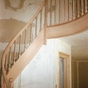 Garde corps lamellé collé