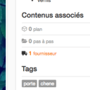 Associer des fournisseurs à vos Créations et Pas à pas !