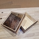 Boite noyer et frêne