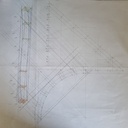 approche proposée pour l'épure, pente constante.