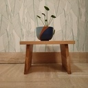 Repose-pieds en chêne