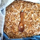 6 ème cuillère de 2023 : Cuillère en Cerisier à fleurs cuite au four.