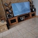 Meuble tv en 3 parties