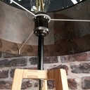 Lampe trépied châtaignier