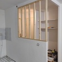 Simple claustra en pin du nord