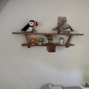 Étagère hydravion, inspiration Porco Rosso