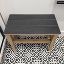Petit banc pour salle de bain