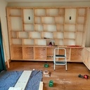 Bibliothèque tripli épicéa