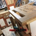 Support pour gabarit à défonceuse