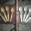 Sets de cuillères et nouveau couteau croche