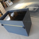 Socle TV pour visites d'une cave