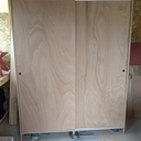 Dressing avec incrustations led